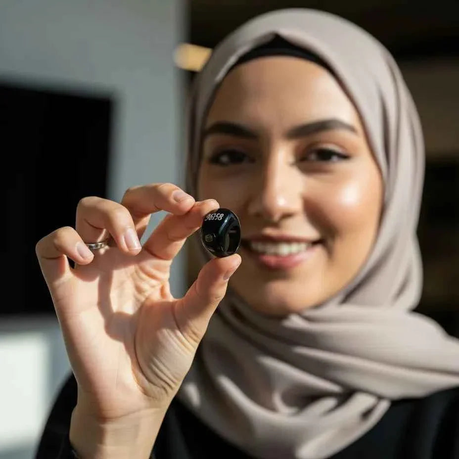 iTasbeeh QB809 Zikr Ring – Smart Digital Tasbeeh Counter with Prayer Alerts