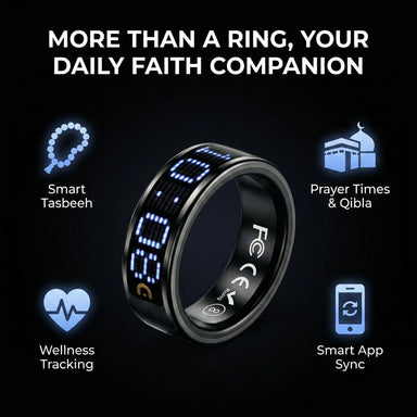 iTasbeeh Salam Ring SQ666（Ships within 7 to 15 days）