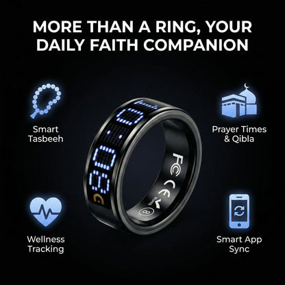 iTasbeeh Salam Ring SQ666（Ships within 7 to 15 days）
