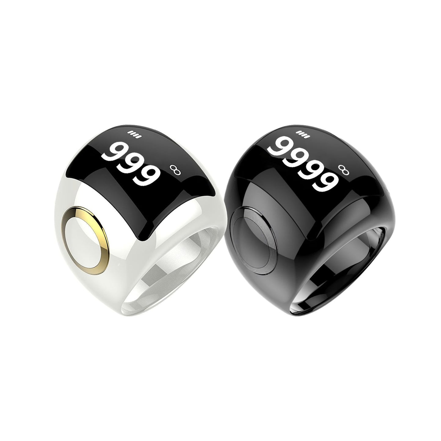 iTasbeeh QB709 Zikr Ring – Ceramic Smart Tasbeeh Counter with Prayer Alerts