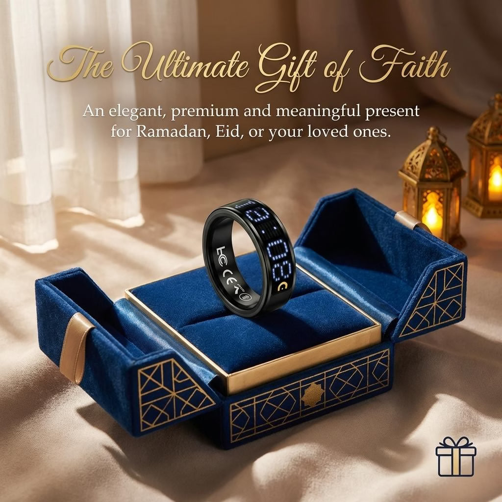 iTasbeeh Salam Ring SQ666（Ships within 7 to 15 days）