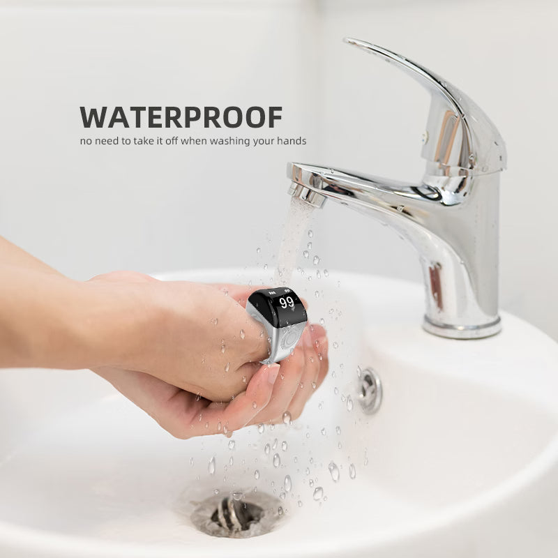 iTasbeeh QB702 Zikr Ring – Smart Digital Tasbeeh Counter with Prayer Alerts