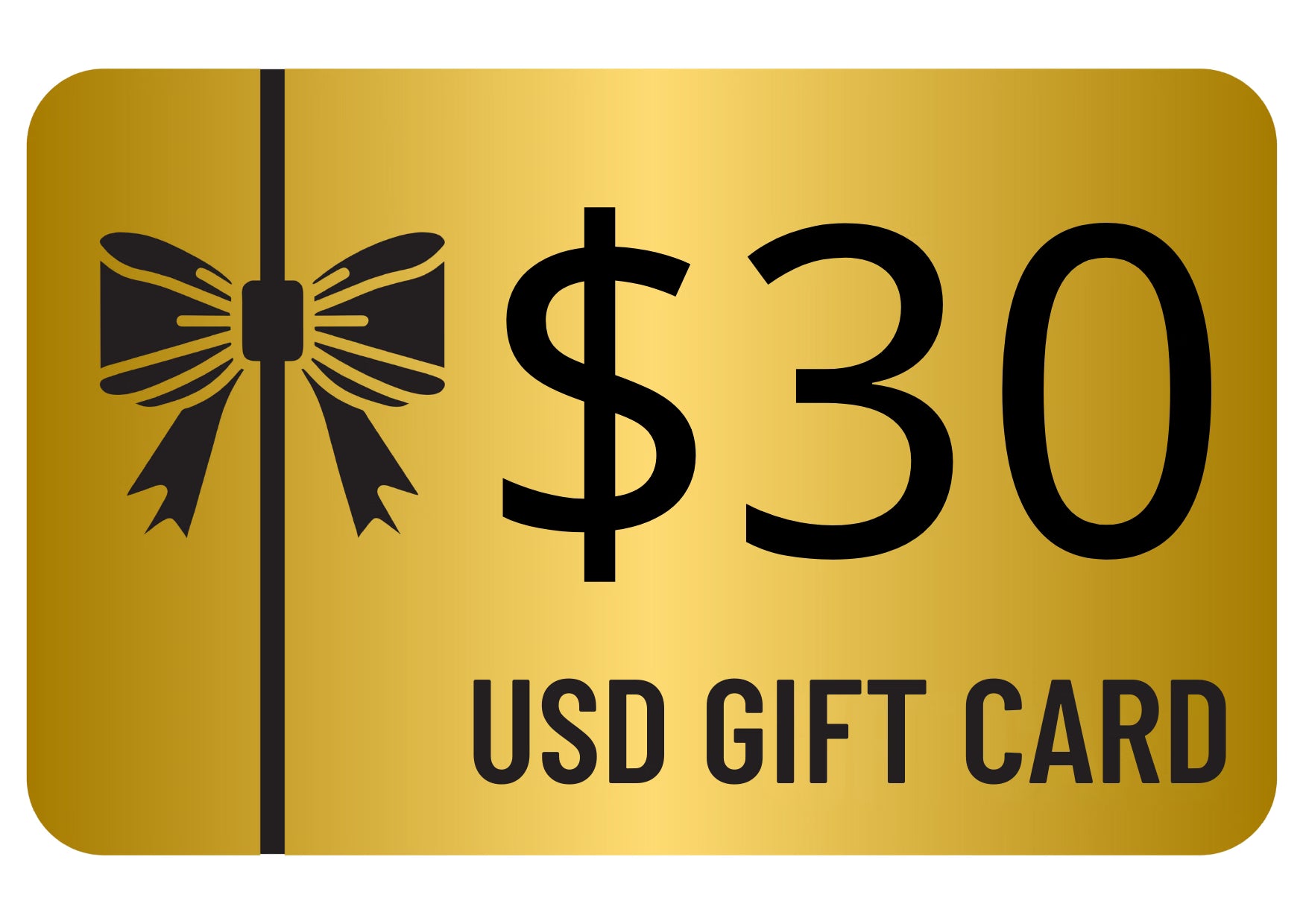 $30 USD GIFT CARD