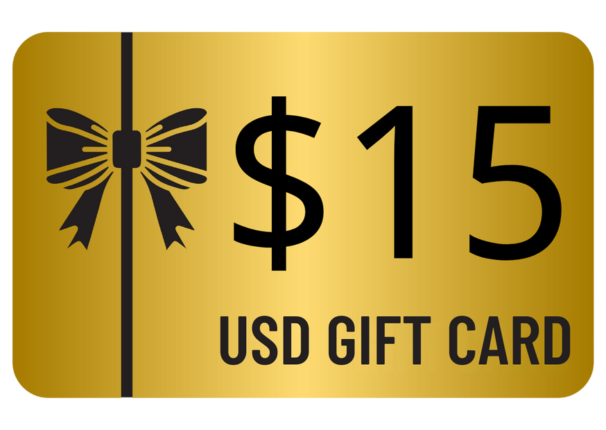 $15 USD GIFT CARD