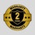 2-Year Warranty