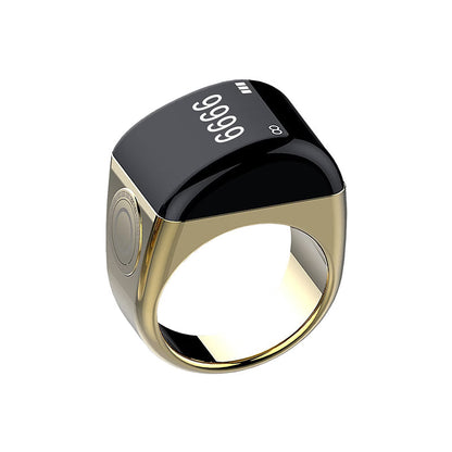 iTasbeeh QB702 Zikr Ring – Smart Digital Tasbeeh Counter with Prayer Alerts