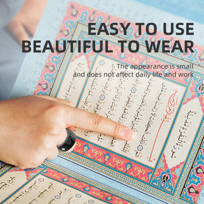 iTasbeeh SQ668 Smart Zikr Ring – Digital Tasbeeh Counter with Azan Alerts & App Sync
