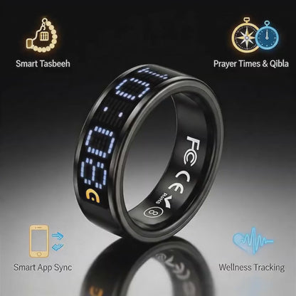 iTasbeeh Salam Ring SQ666（Includes a Portable Charging Case）