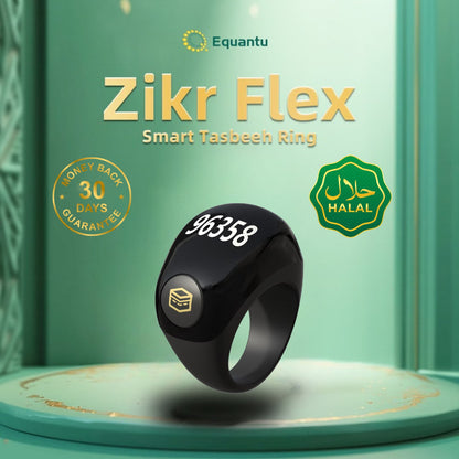 iTasbeeh QB809 Zikr Ring – Smart Digital Tasbeeh Counter with Prayer Alerts